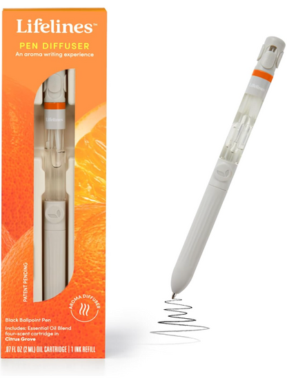 Lifelines Pen Diffuser - Citrus Grove Scent
