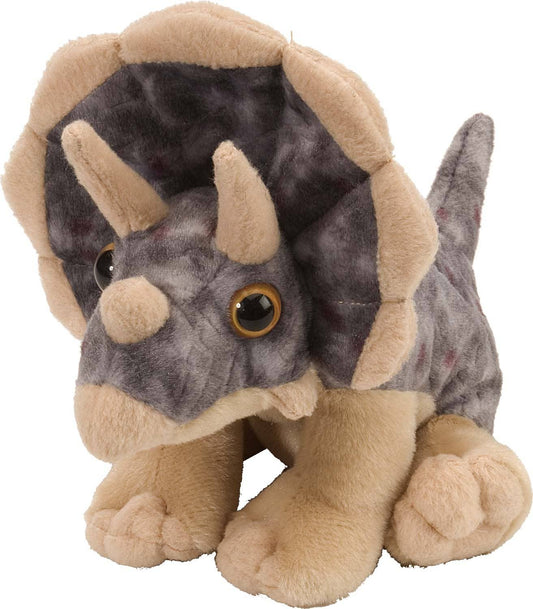 CK-Mini Triceratops Stuffed Animal 8"