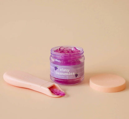 Tiny Tummies - Grape jelly food - Jar and spoon - Tiny Harlo