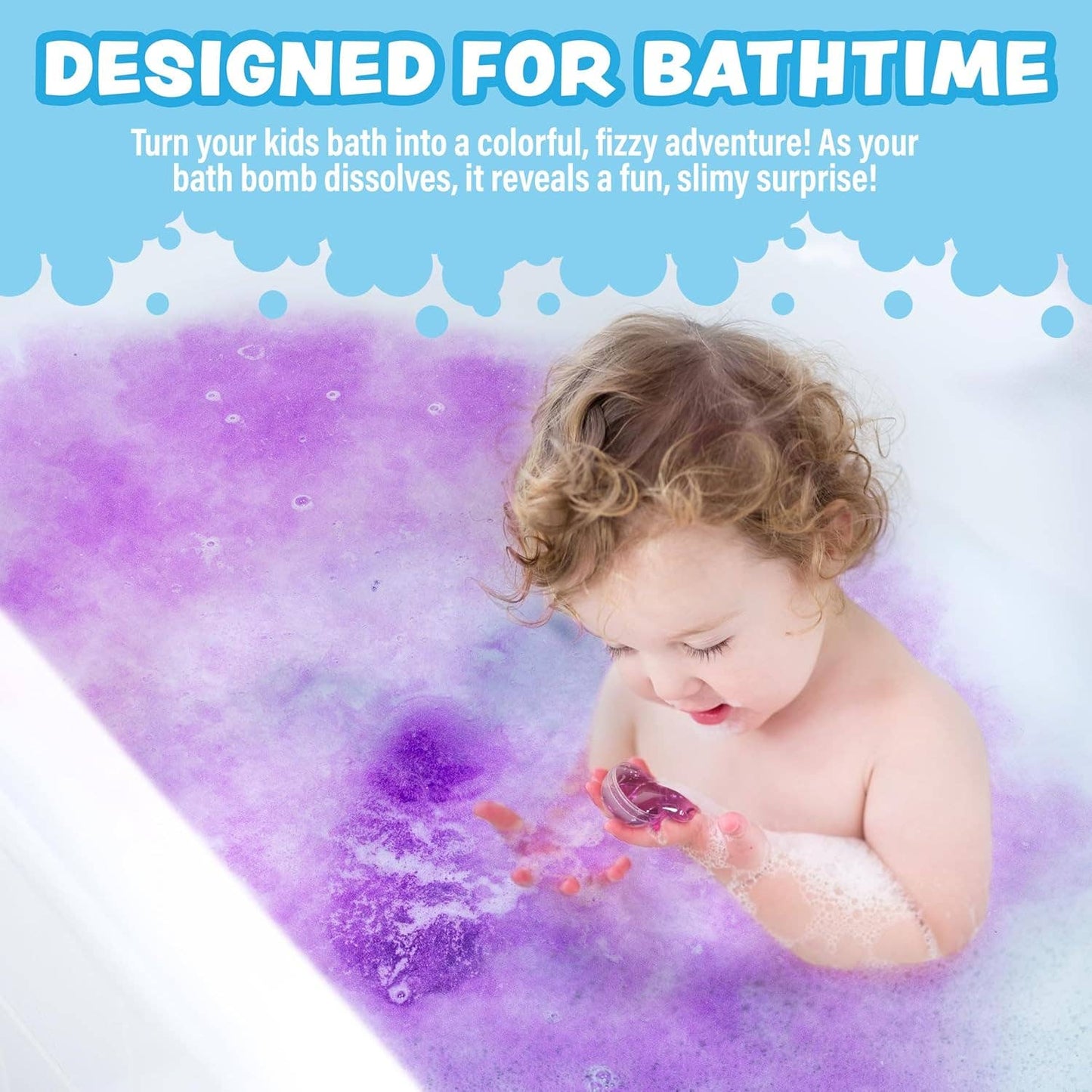 Tub Works® Super Goo Bath Slime 'Surprise' Bath Bombs, 6 Pack