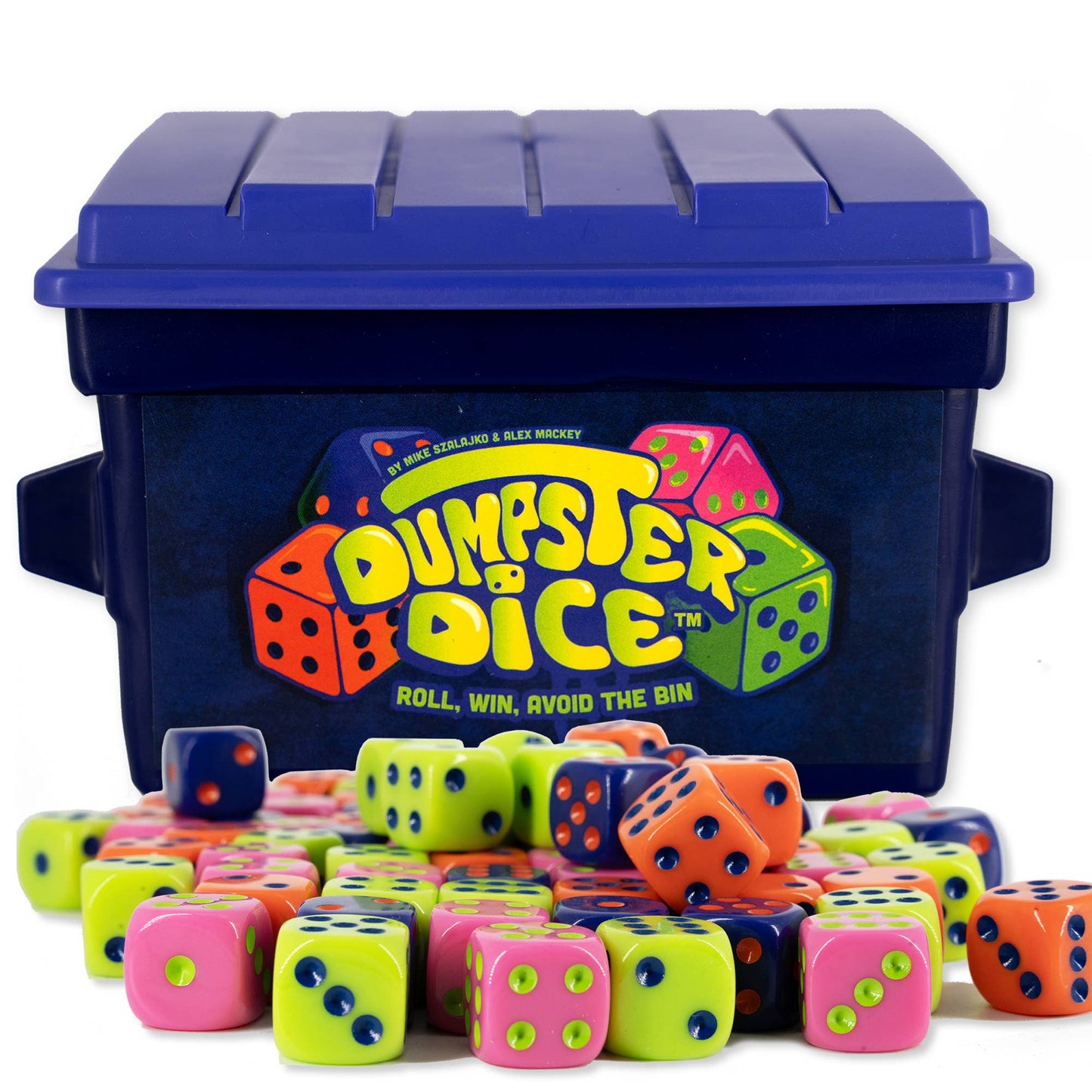 Dumpster Dice - Fast-Paced Family Dice Game 2-4 Players