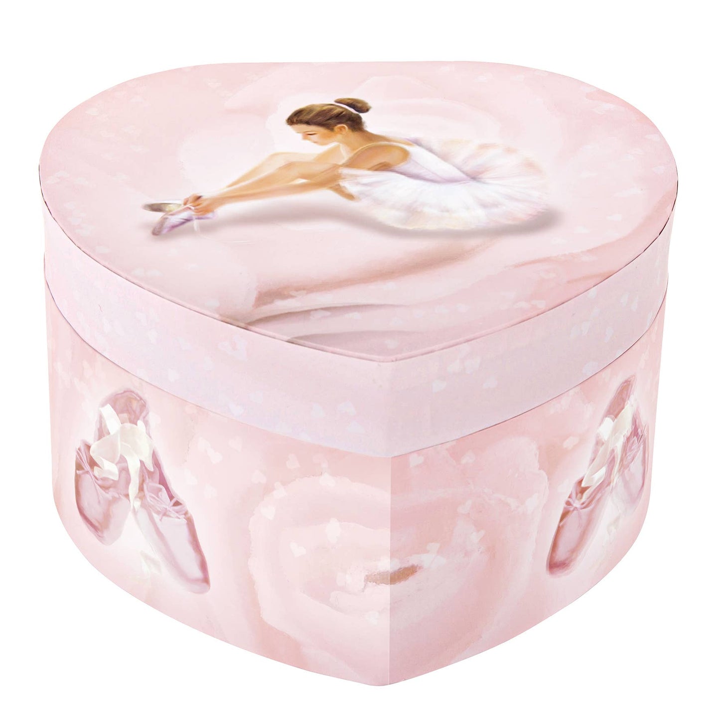 Glow-in-the-Dark Heart Music Box Ballerina