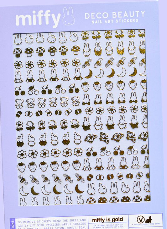 MIFFY IS GOLD Nail Stickers