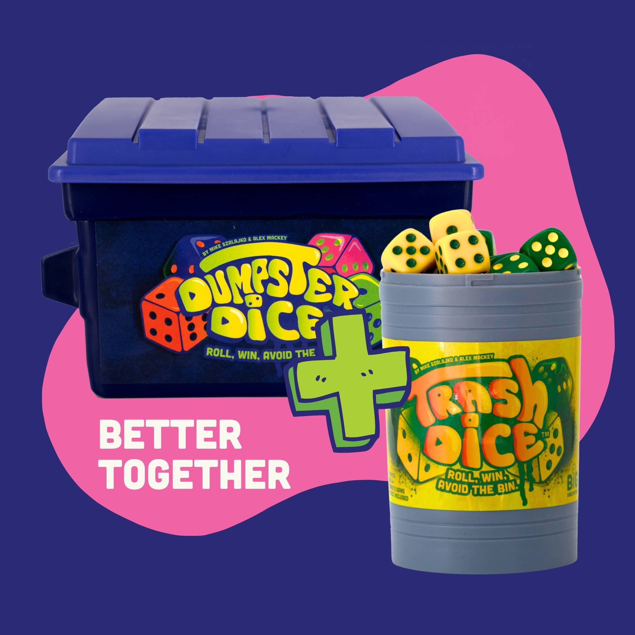 Dumpster Dice - Fast-Paced Family Dice Game 2-4 Players – Mairzy Doats
