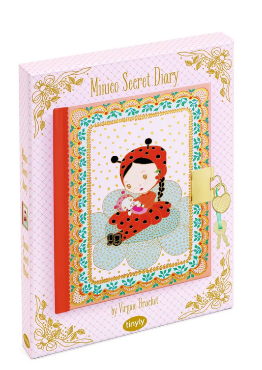 Tinyly Minico Secret Notebook Diary