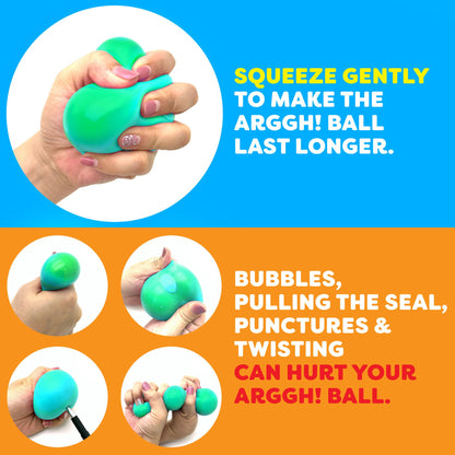 Squishy Color Changing Sensory Stress Balls
