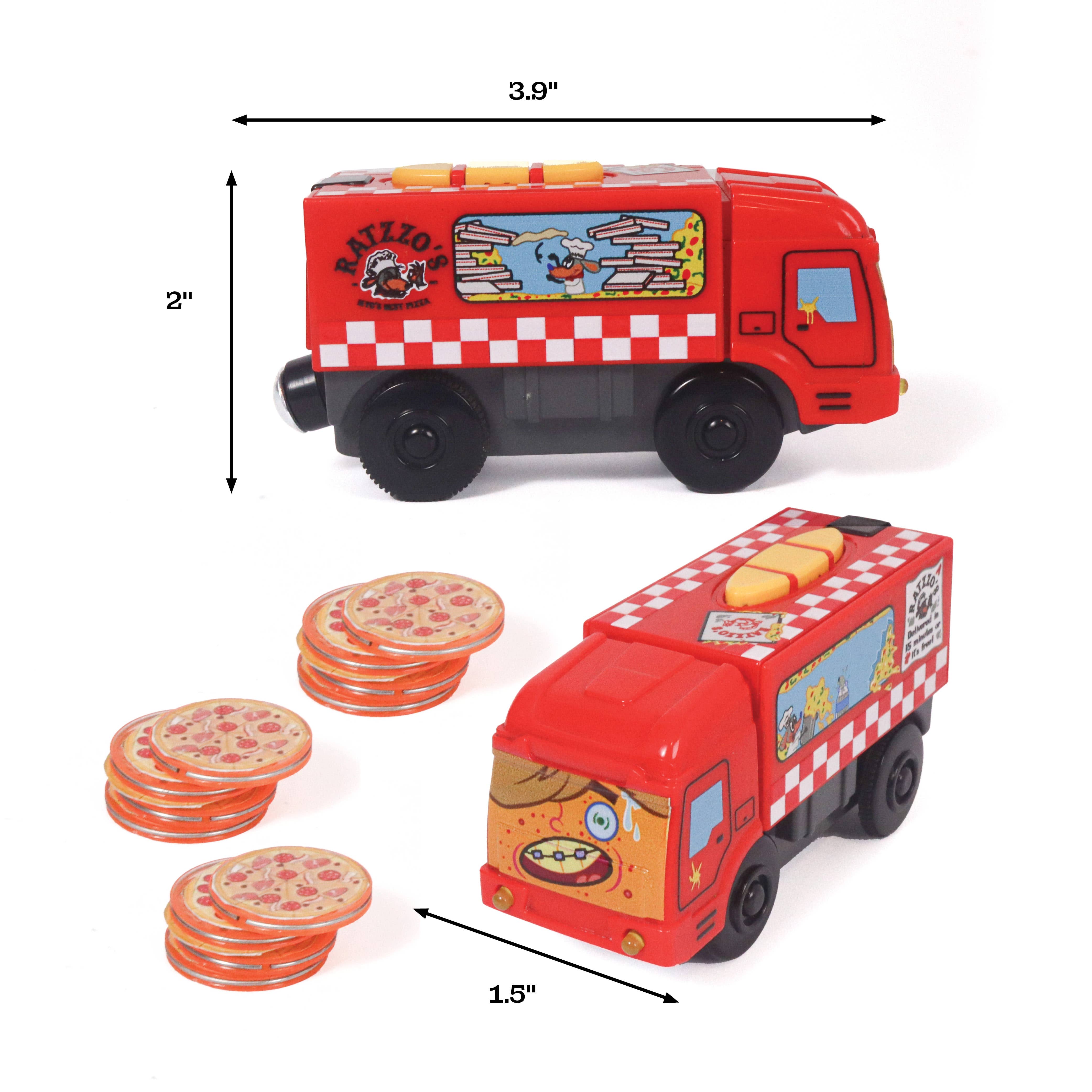 Zany Trains - Pete-Za Motorized Pizza Delivery Toy- Series 2