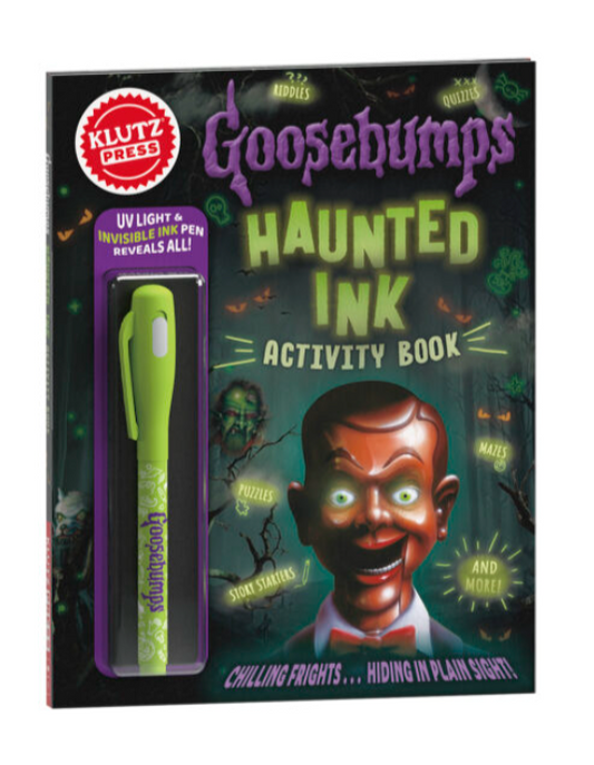 Goosebumps Haunted Ink Activity Book