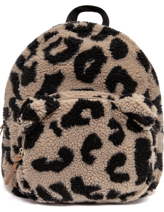 Teddy Leopard Backpack