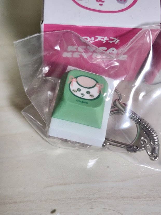 Chiikawa Mini Keycap Keyring – Mystery Capsule- Random Box
