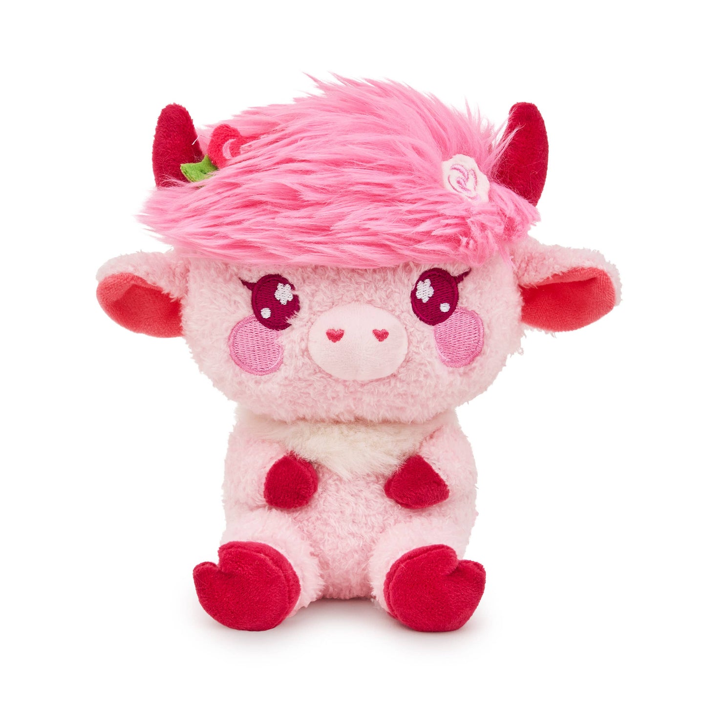 Lil Series - Rose Highland Cow (Scented Floral Flowers)