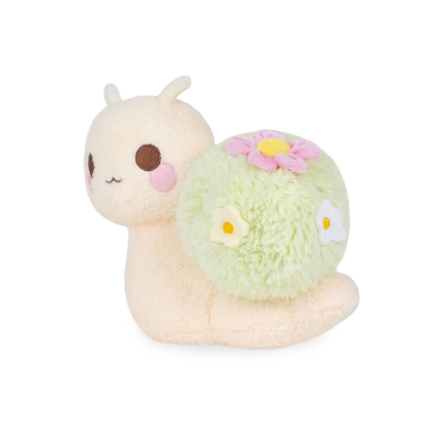 Spike the Barrel Cactus Snail (Cute Kawaii Flower Soft Plush