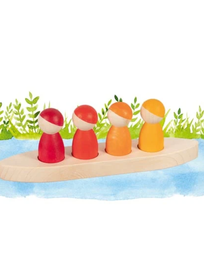 Little men in the boat