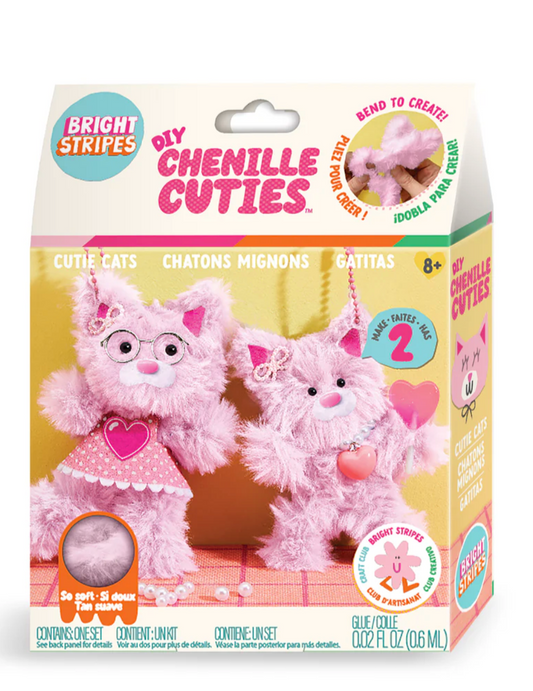 DIY Chenille Cuties - Cat