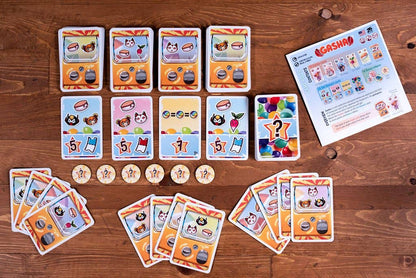 Gasha Card Game for 2-6 Players, Ages 7+
