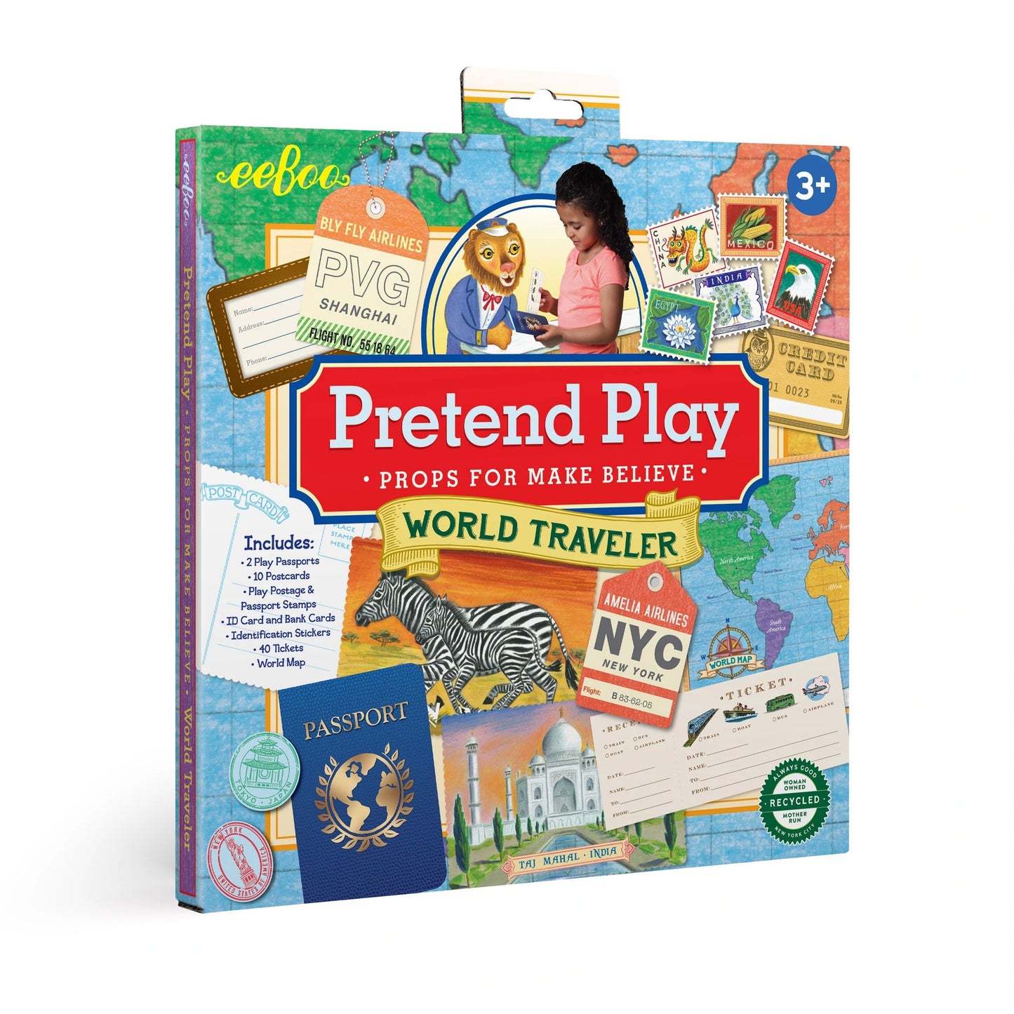 World Traveler Pretend Play Set