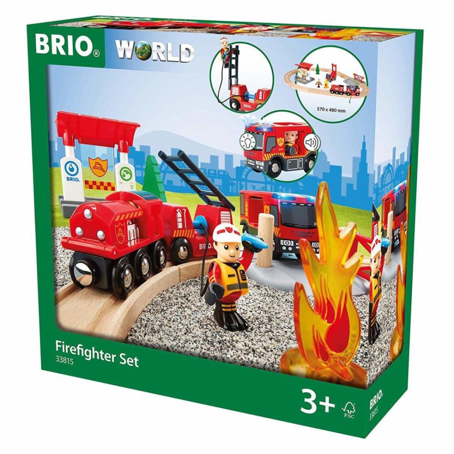Brio Rescue Firefighter Set **PICKUP OR LOCAL DELIVERY ONLY**