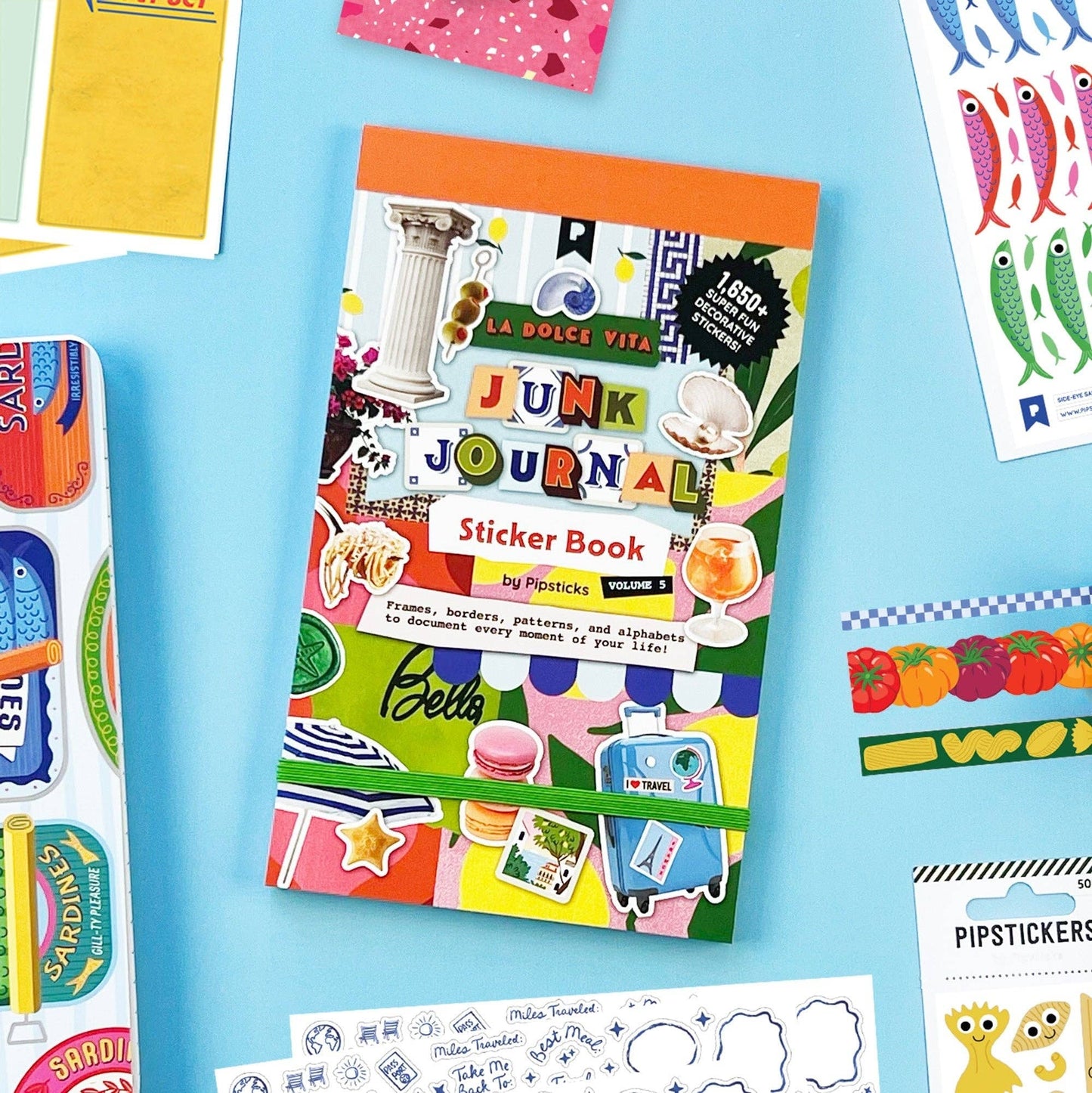 La Dolce Vita Junk Journal Sticker Book Volume 5