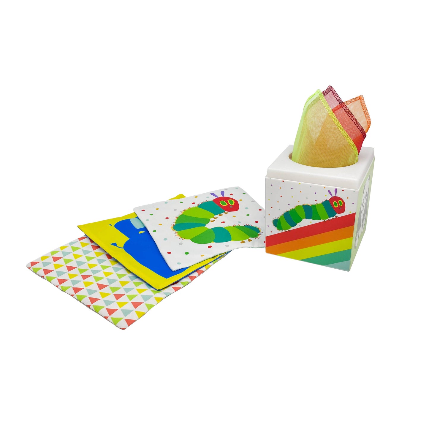 Very Hungry Caterpillar Tissue Box Sensory Toy