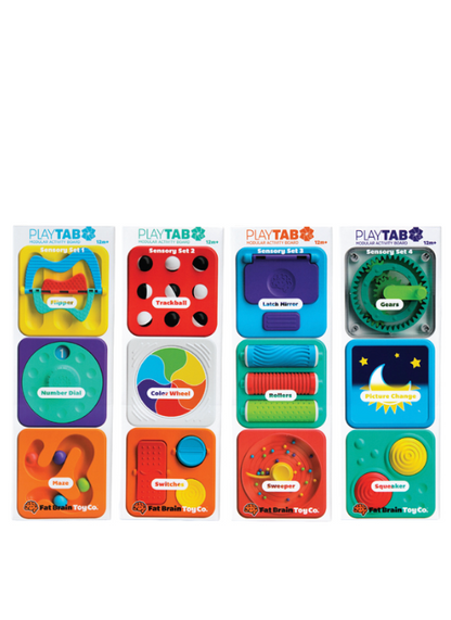 PlayTab - Modular, Sensory Activity Board for Babies and Toddlers