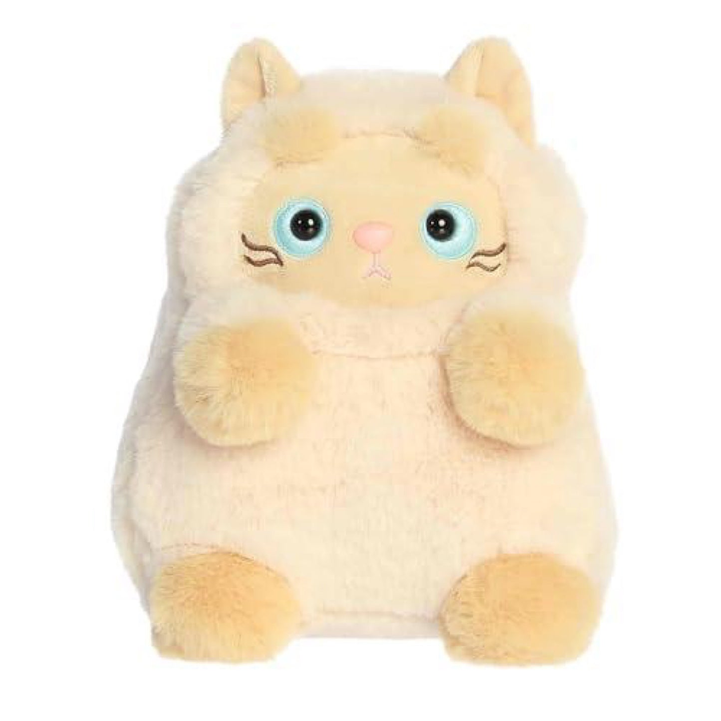 Aurora® Playful MewMEWstm Marshmallow Stuffed Animal - Adorable Companions for Playful Fun - Perfect for Birthdays, Adults and Kids All Ages