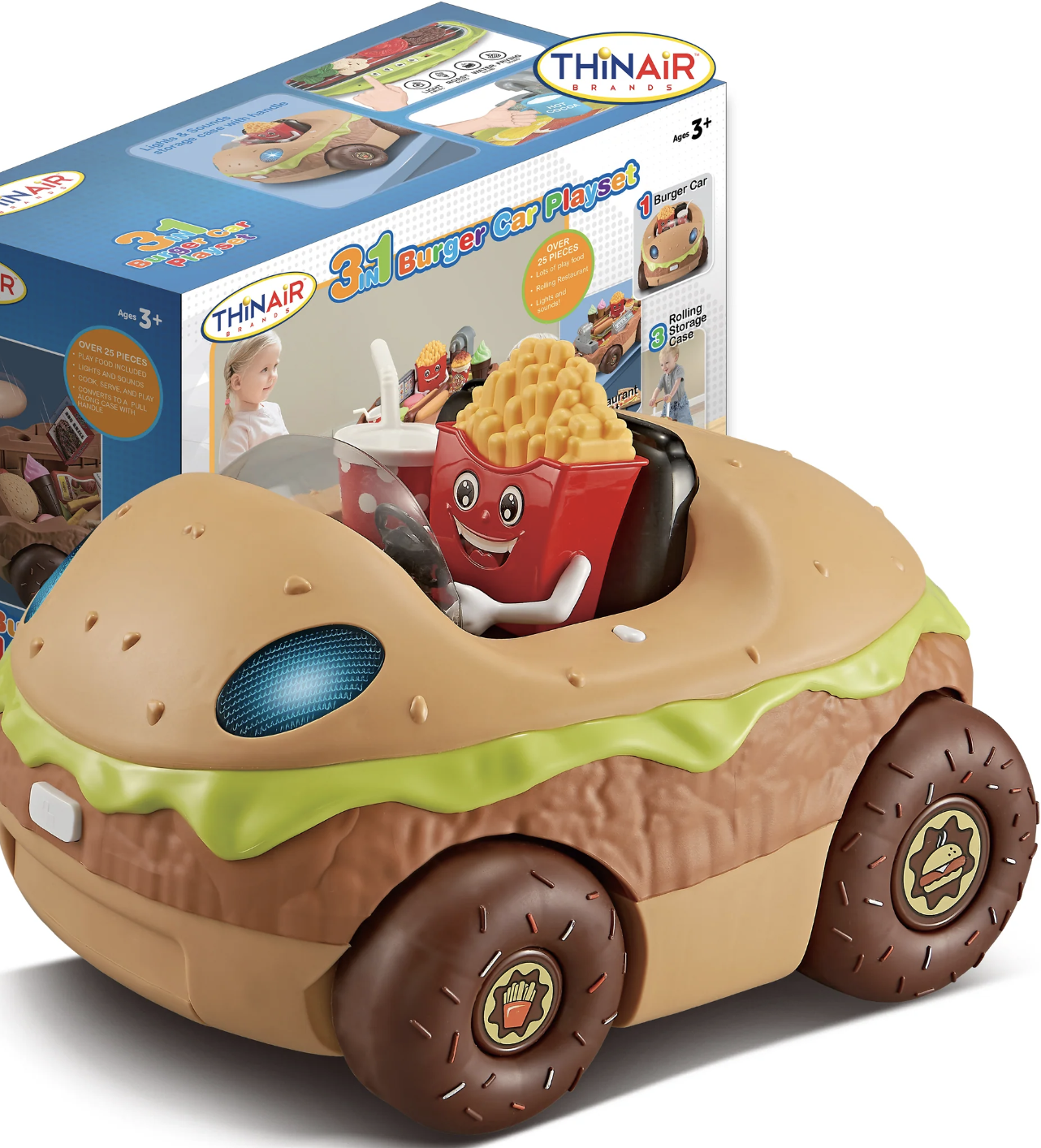 Kitchen Playset - Burger Car Food Truck
