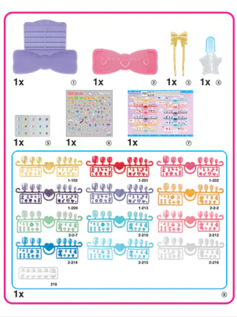 Aquabeads Design N' Display Nail Studio