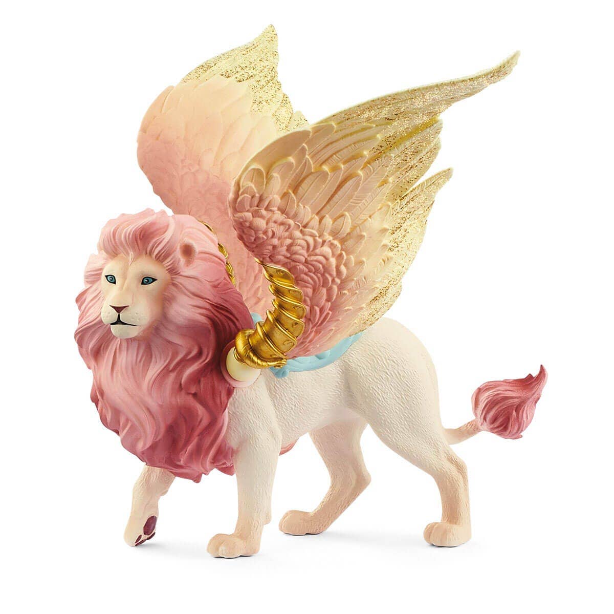 Fairy In Flight On Winged Lion Fairy