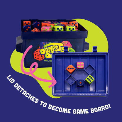 Dumpster Dice - Fast-Paced Family Dice Game 2-4 Players