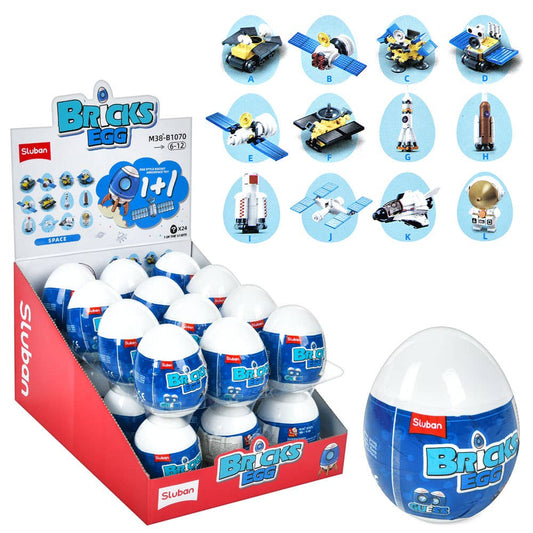 QBricks Space Building Brick Egg