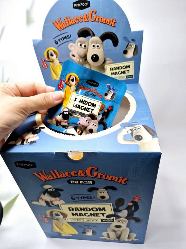 Wallace & Gromit Random Magnet Blind Pack
