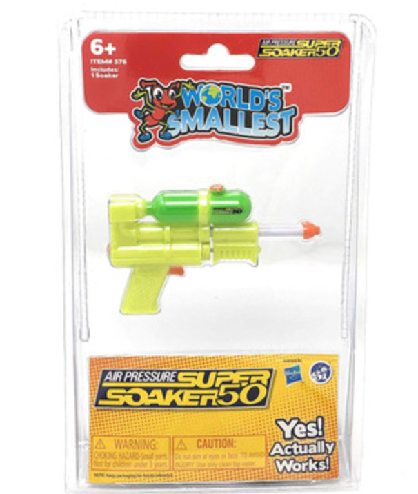 World's Smallest Super Soaker