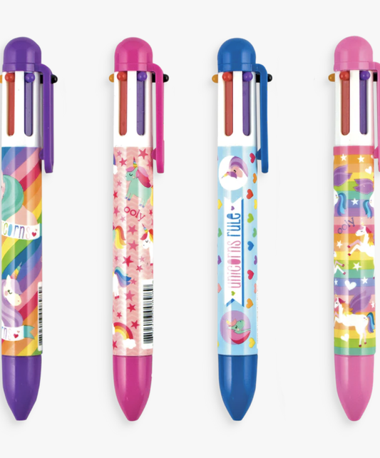 6 Click Pens - Unique Unicorns