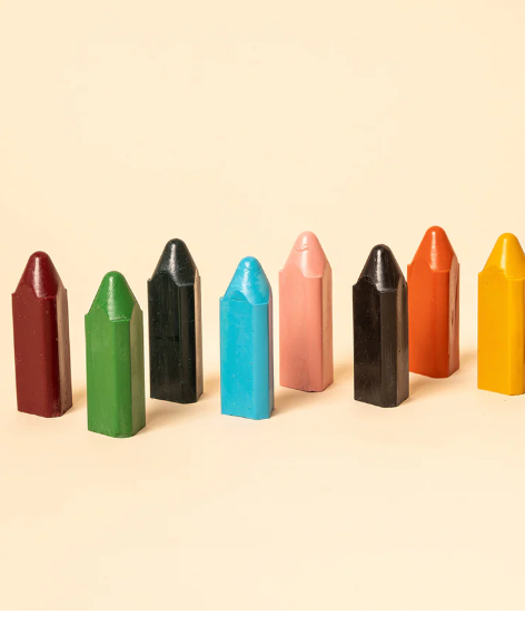 Honeysticks Beeswax Crayons Triangles 8 pk