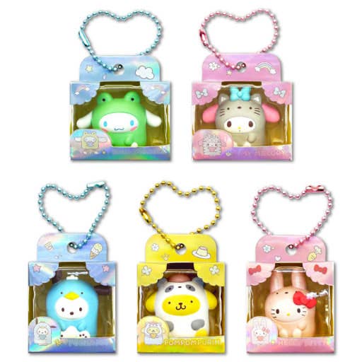 Sanrio Pocket Bean Mini Figure Keychain – Blind Box
