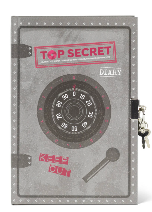 Lockable Diary - Top Secret