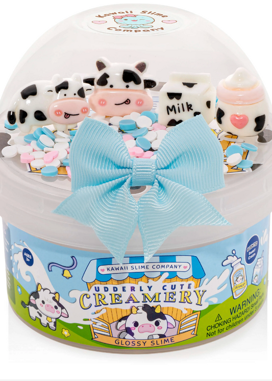 Udderly Cute Creamery Glossy Signature Dome™ Slime