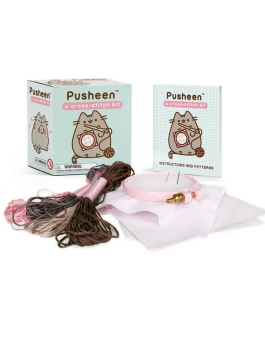 Pusheen: A Cross-Stitch Kit