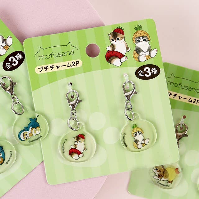 Mofusand Mini Deco Charm 2Pcs SET