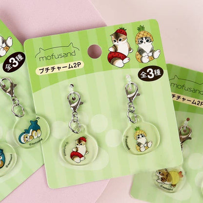Mofusand Mini Deco Charm 2Pcs SET