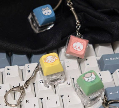 Chiikawa Mini Keycap Keyring – Mystery Capsule- Random Box