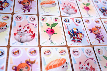 Gasha Card Game for 2-6 Players, Ages 7+