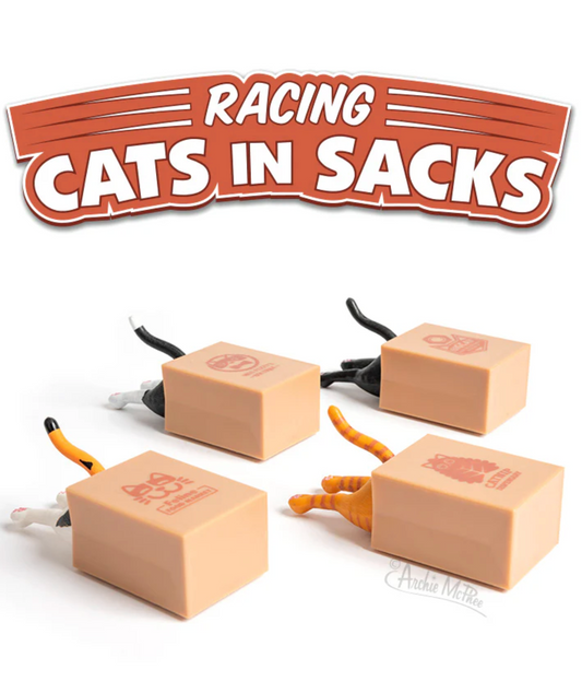 Racing Cats in Sacks