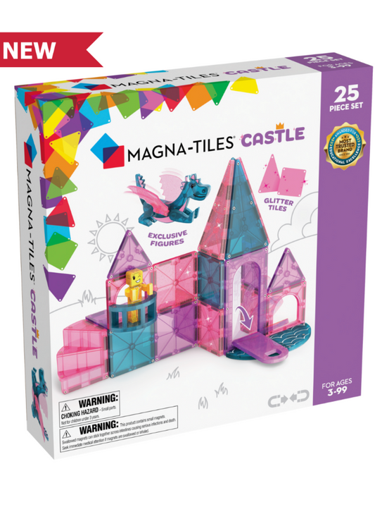 Magna-Tiles Castle 25 Piece Set - Local Pickup & Delivery Only