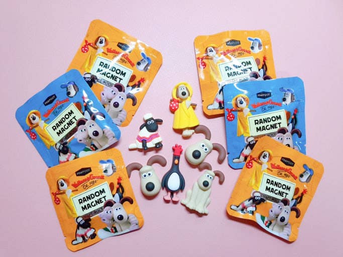 Wallace & Gromit Random Magnet Blind Pack