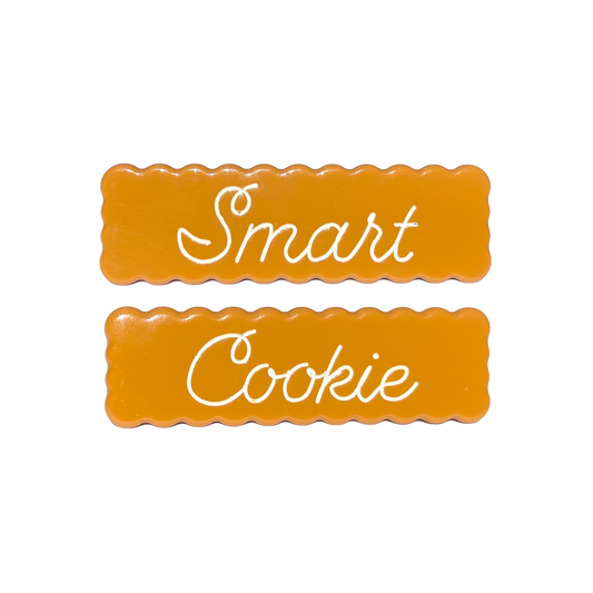 Smart Cookie Hair Clips Set -  Gift for Kids