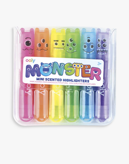 Mini Monster Scented Highlighter Markers