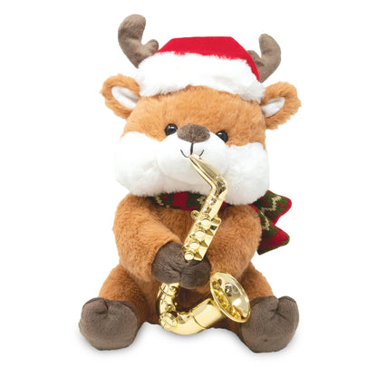 Merry Saxmas Sterling (Singing Light Up Christmas Plush Toy)