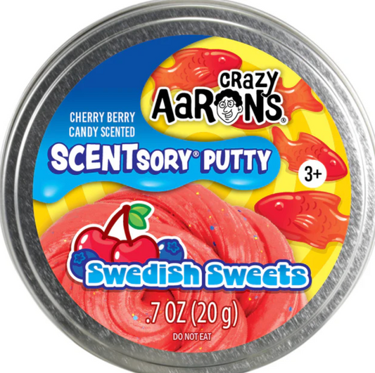 Swedish Sweets Cherry Berry Scentsory Putty 3" Tin
