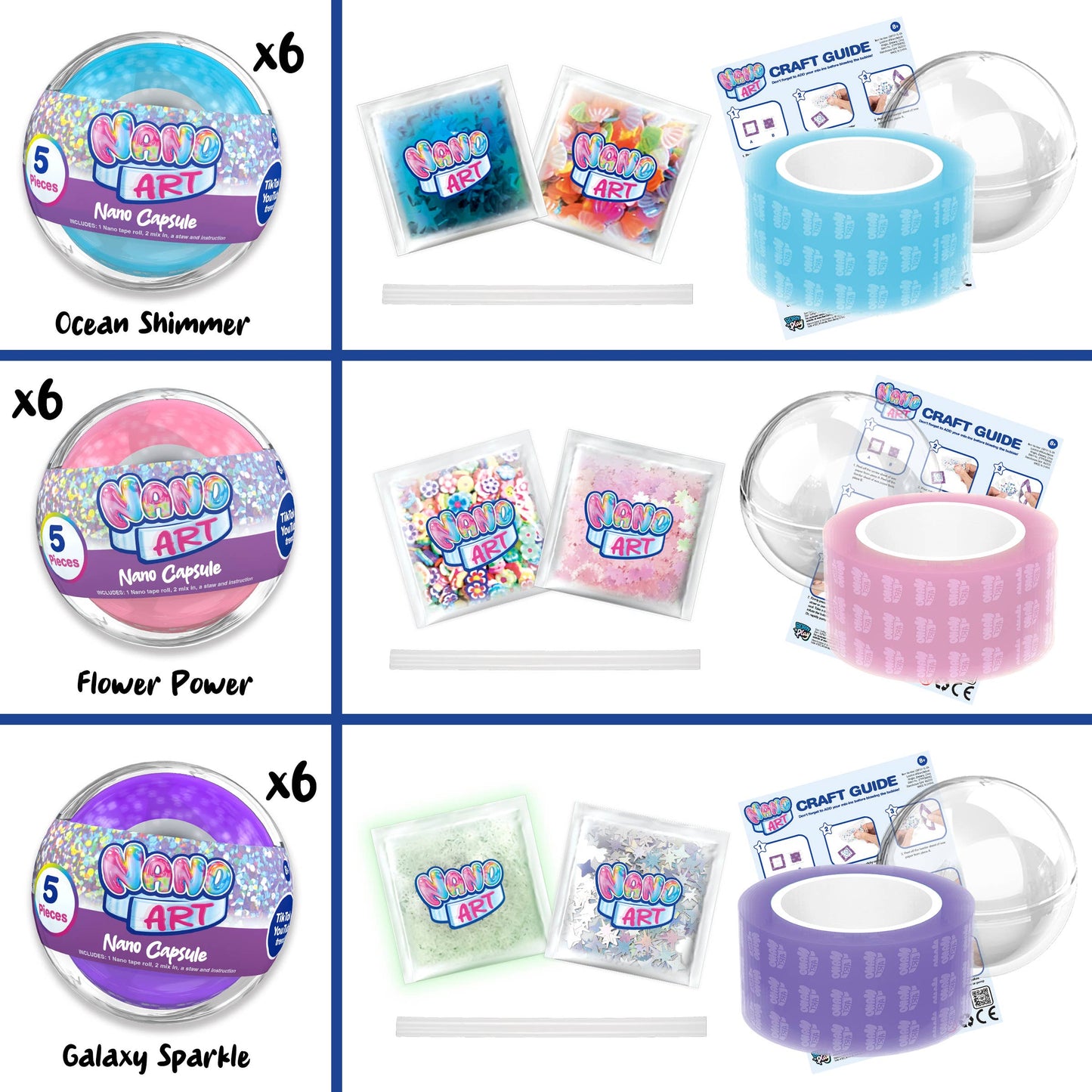 Nano Tape Vending Machine Surprise Ball Toy Display Ages 8+